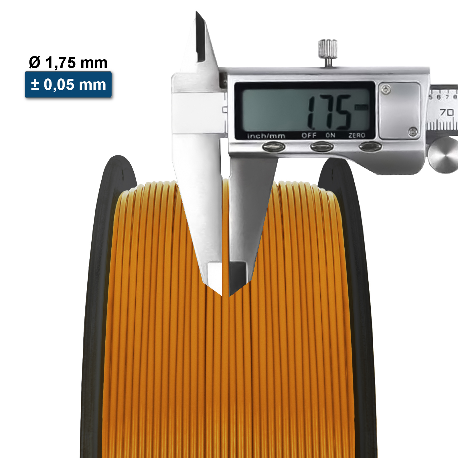 MIDORI® 3D Drucker Filament PLA PETG 1,75mm Spule Rolle 1kg Premium Markenware - Bild 4