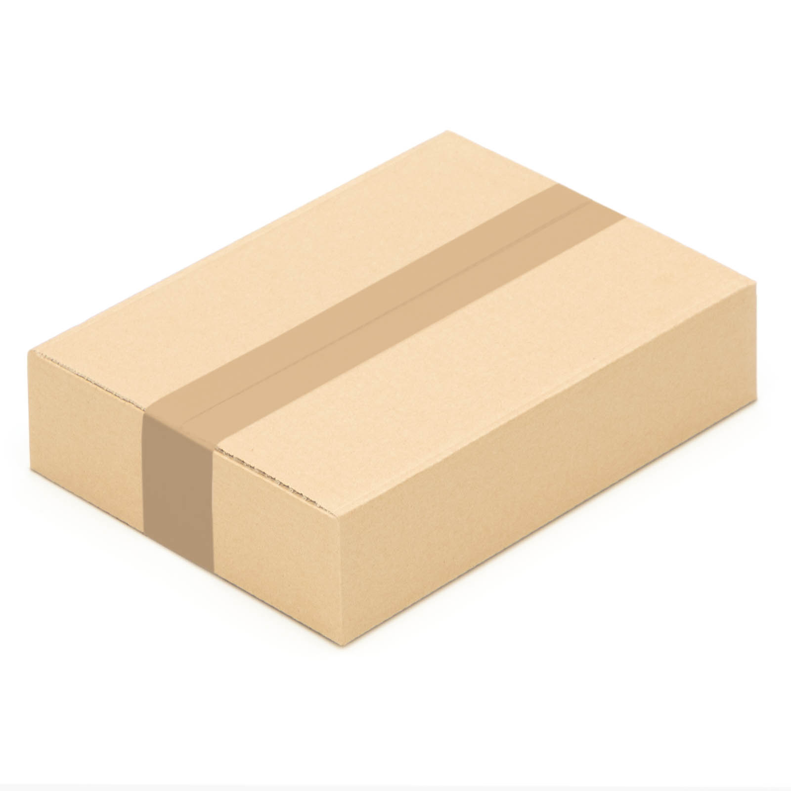 Brauner Faltkarton K095 300x200x200 Faltkartons aus Wellpappe und Schachteln