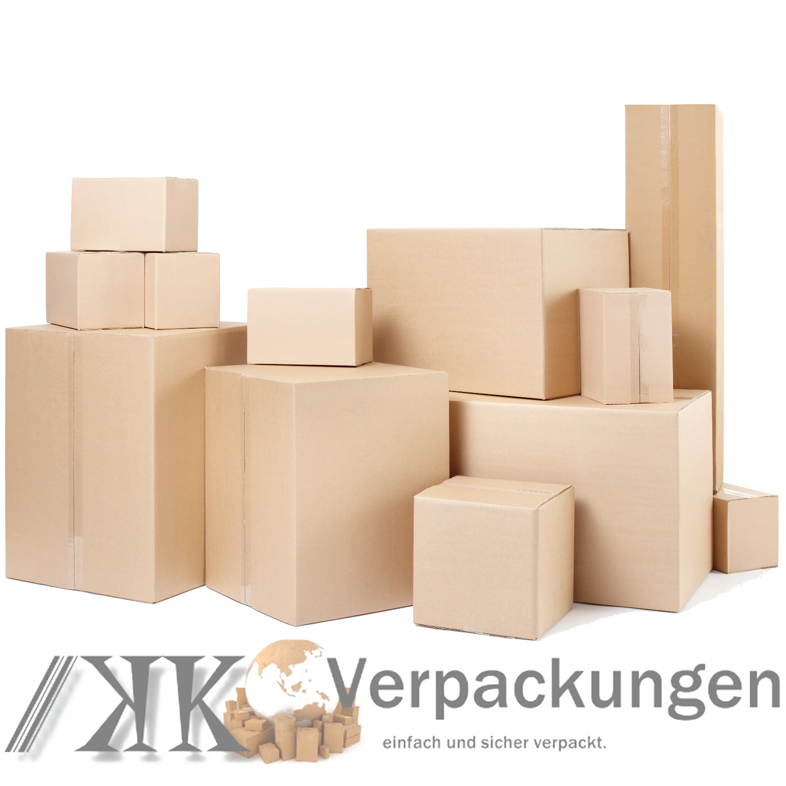 Kartons 300 x 250 x 100 mm 200 Faltkartons