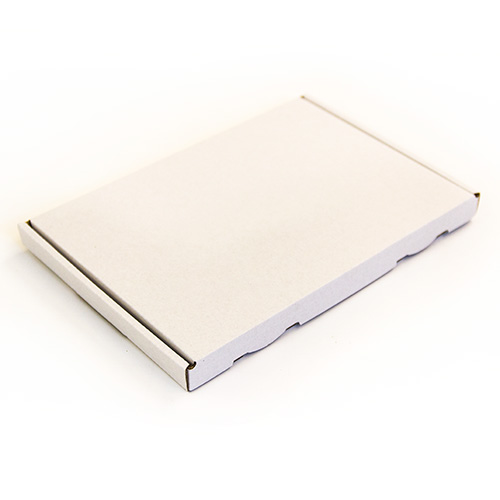 MyPack Maxibriefkartons – 25 Stück, 180x130x45 Mm, Weiß, Faltbar, Für Versand