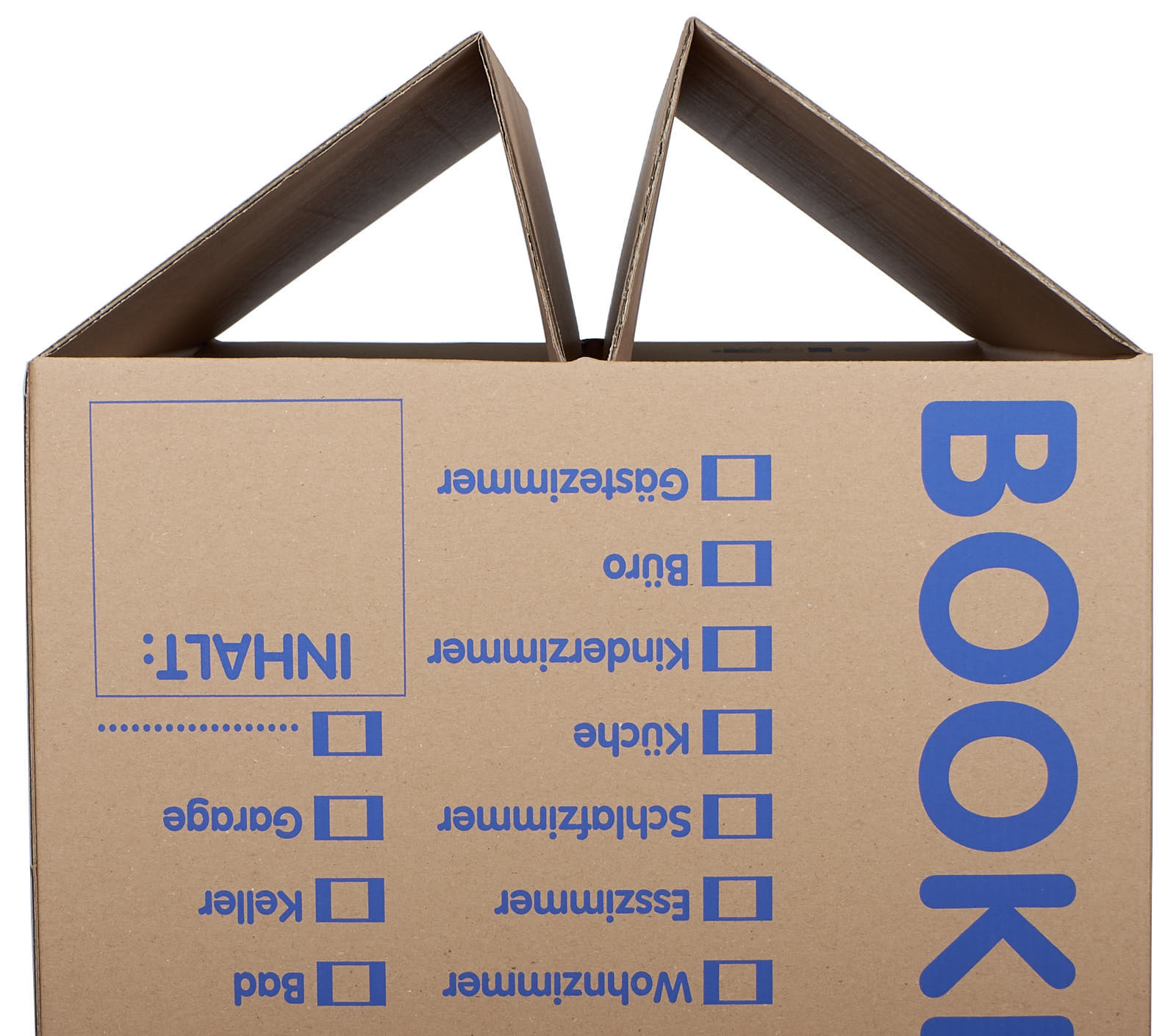 Bücherkartons 2-wellig Bookbox Ordnerkartons Archivkartons Midori-Europe