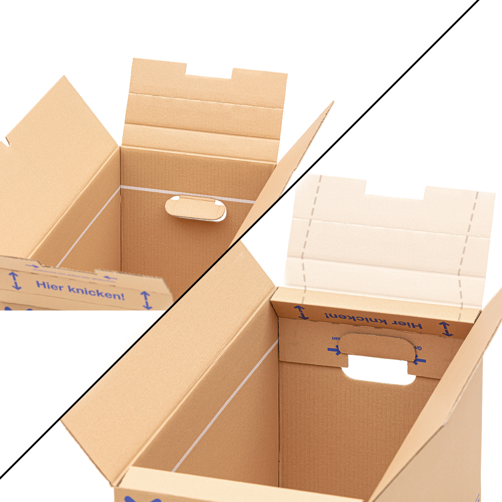 Umzugs-Transportbox einwellig 650x350x370 mm günstig kaufen, 2,30 €