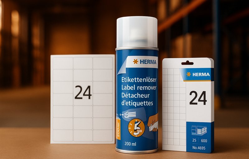 Abloesbare Adressetiketten kaufen - KK Verpackungen