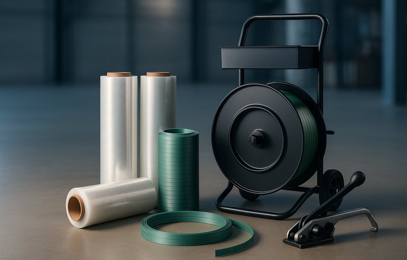 Abroller Abrollwagen Umreifungsband kaufen - KK Verpackungen