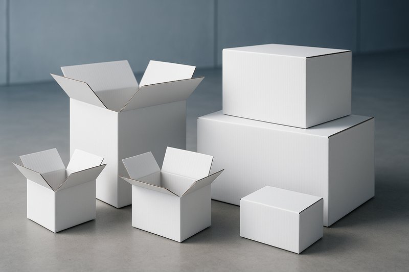 Kartons Weiss kaufen - KK Verpackungen