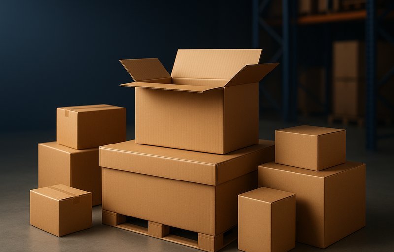 Palettenkartons Palettencontainer kaufen - KK Verpackungen