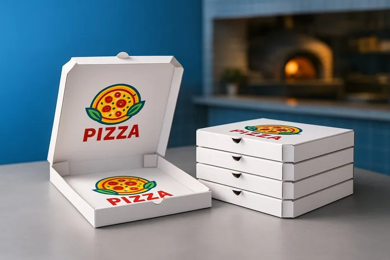Pizzakartons Bedrucken kaufen - KK Verpackungen