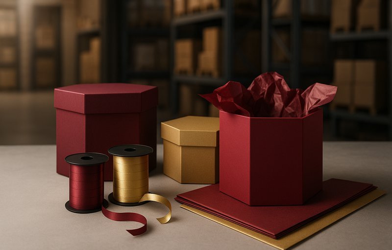 Praesentkoerbe Sechseckig kaufen - KK Verpackungen