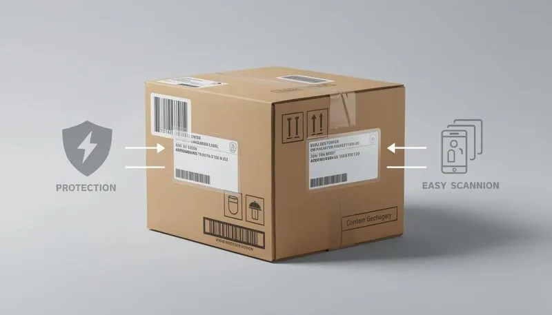 Vorteile von transparenten Adressetiketten