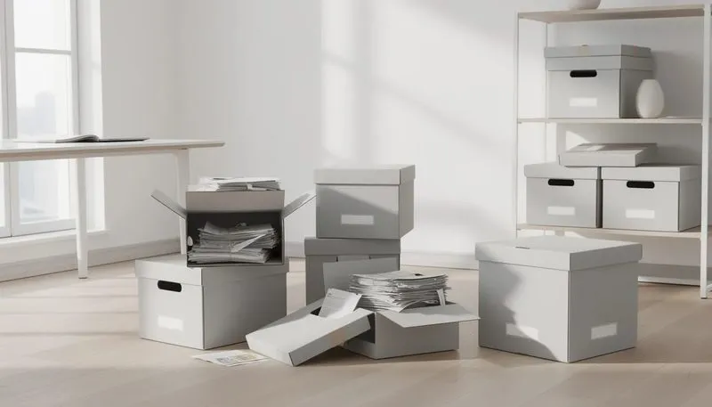 Häufige Fehler bei der Verwendung von Archivboxen.