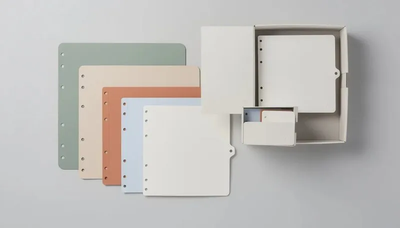 Register A-Z für Archivboxen