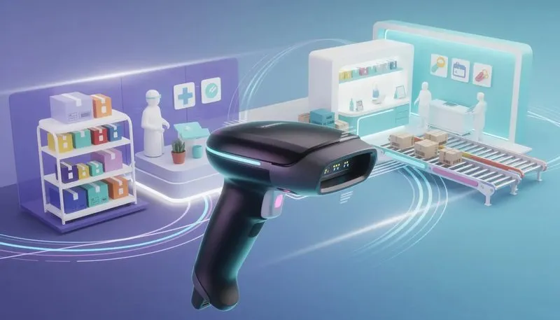 Vorteile der Nutzung von Barcode-Scannern in verschiedenen Branchen.