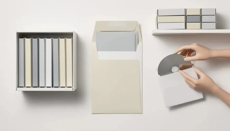Praktische Tipps zur Lagerung und Handhabung von CD Versandverpackungen.