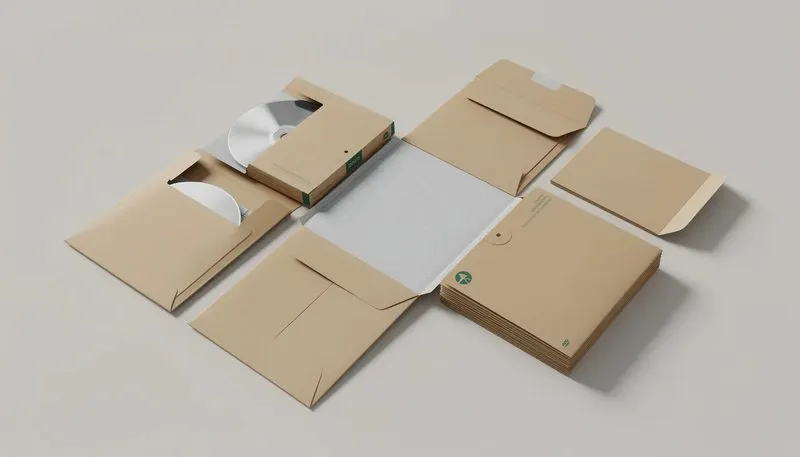 Nachhaltige Verpackungslösungen für DVD Versandverpackungen unterstützen den Umweltschutz.