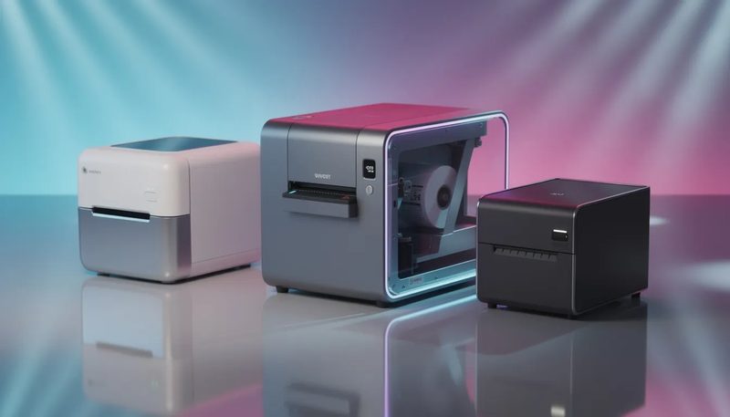 Beliebte Modelle und Marken von Etikettendruckern.