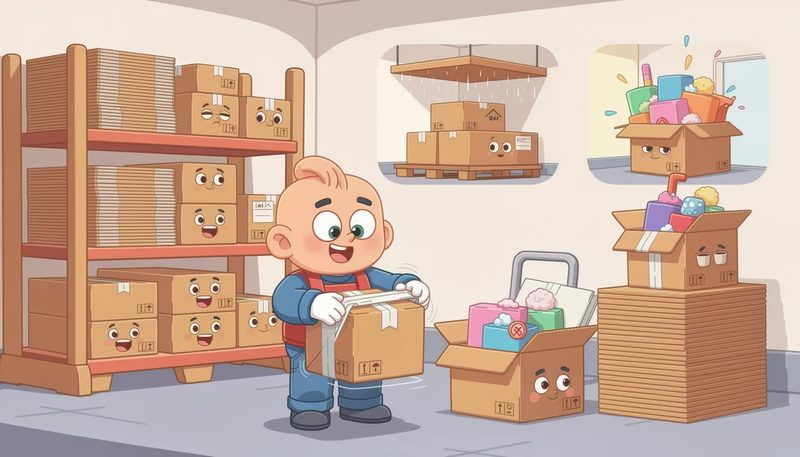 Tipps zur Lagerung und Verpackung von Faltkartons für optimalen Schutz.