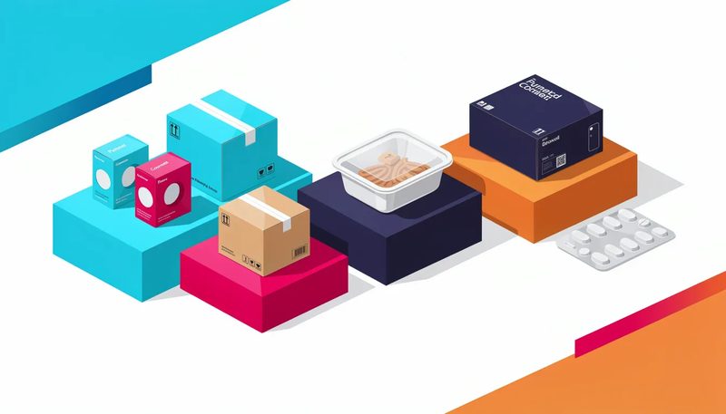 Maßgeschneiderte Verpackungslösungen für verschiedene Branchen.