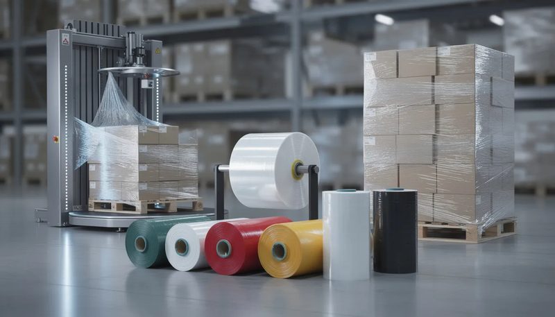 Folien für Palettensicherung