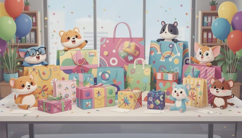 Maßgeschneiderte Geschenkverpackungen für Unternehmen und Werbegeschenke.