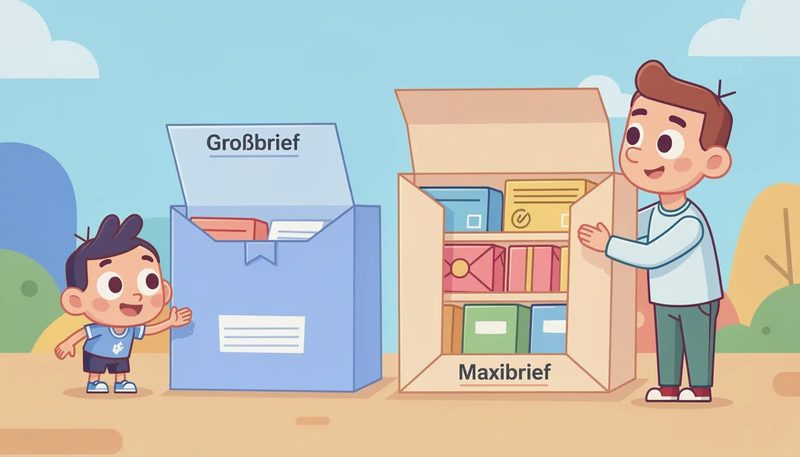 Was sind Großbrief- und Maxibriefkartons?