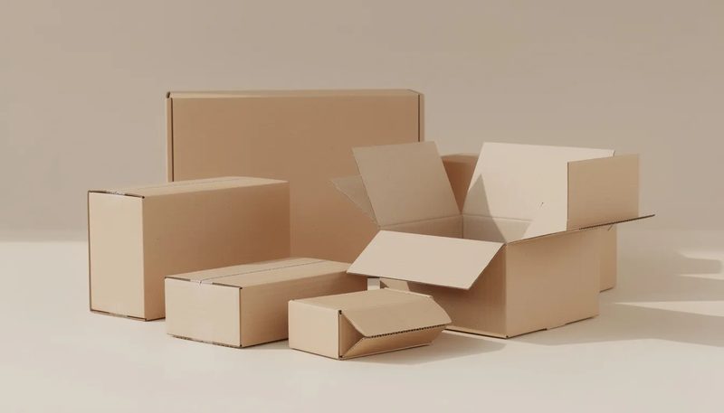 Nachhaltige Verpackungslösungen mit 1-welligen Kartons.