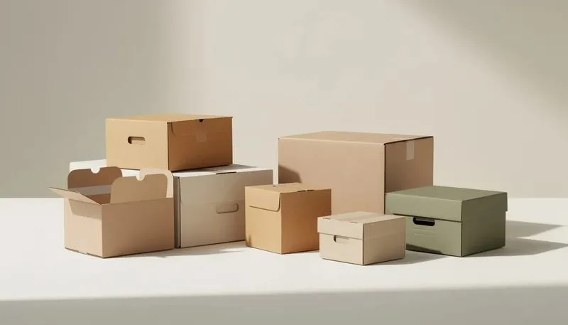 Umweltfreundliche Verpackungslösungen mit Kartons ab 200 mm Länge.