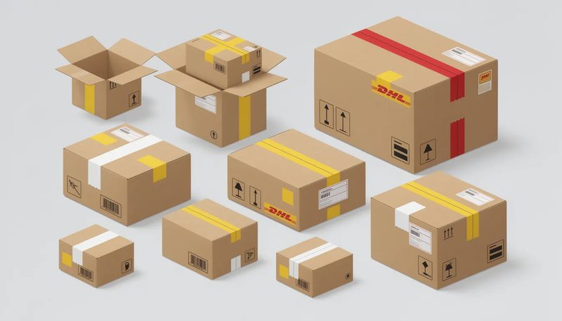 Versandkartons für DHL