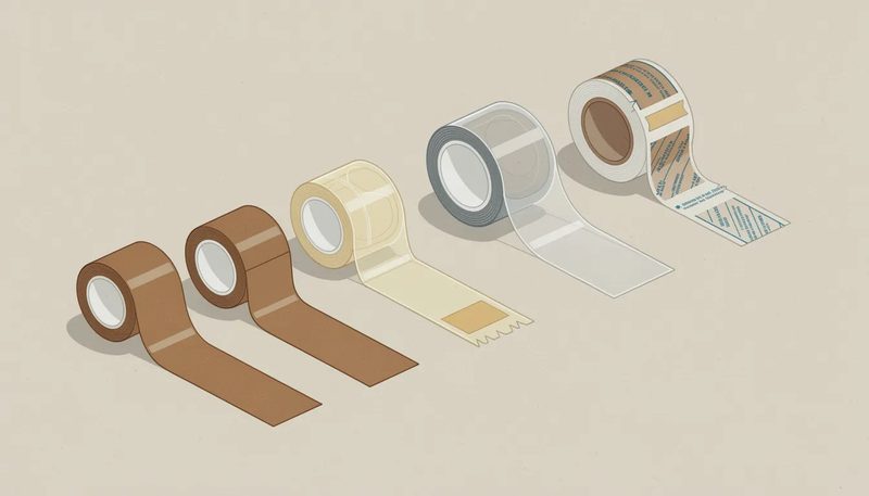 Klebebänder für sicheren Verschluss