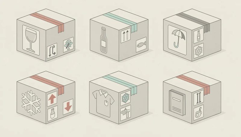 Etiketten zur Kennzeichnung von Waren