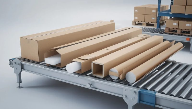 Tipps für den optimalen Versand mit langen Kartons und Versandhülsen.