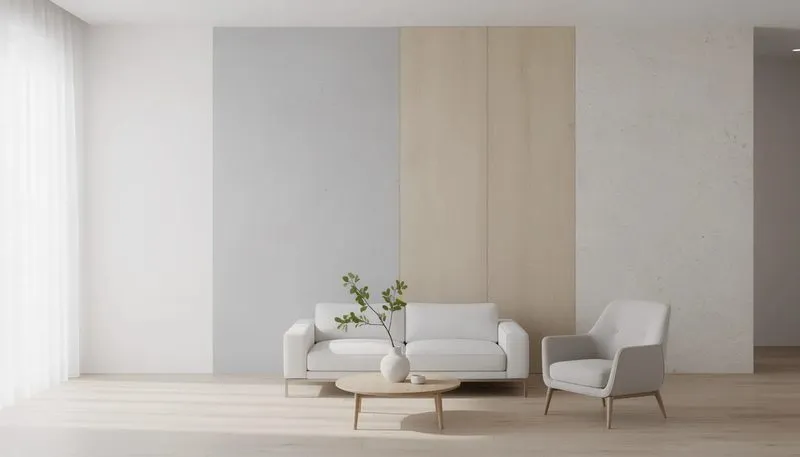 Vergleich von Malervlies mit anderen Wandbelägen.