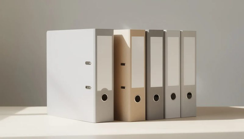 Die besten Materialien für langlebige Ordner