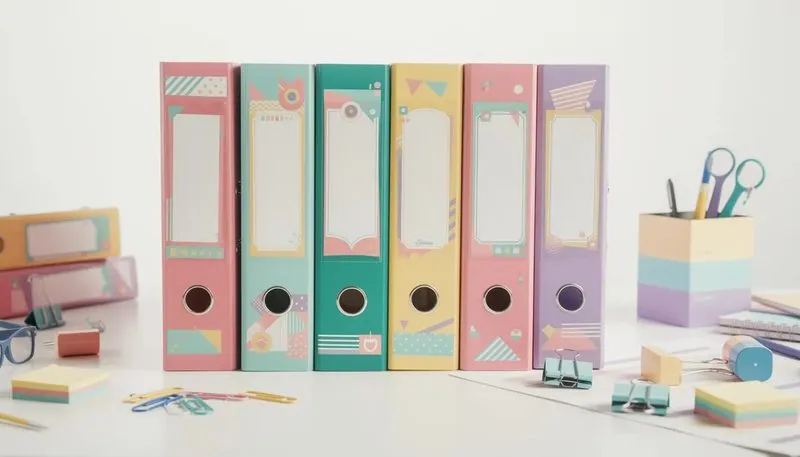 Vorlagen für Ordneretiketten