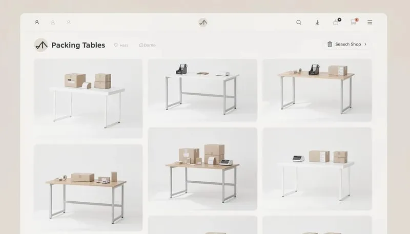 Packtische im Online-Shop kaufen