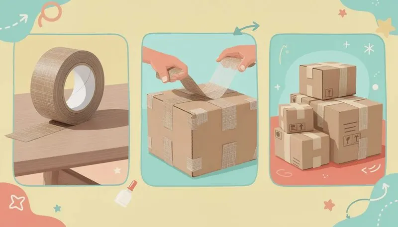 Fadenverstärktes Papierklebeband