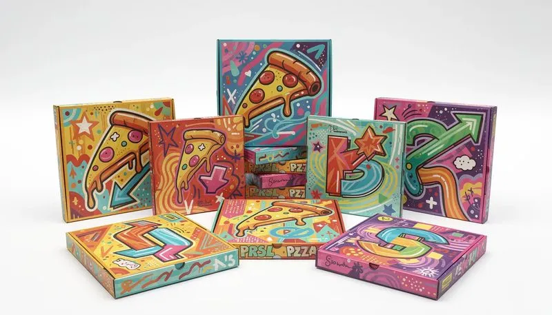 Individuelle Pizzakartons: Ihr Design, Ihr Marke