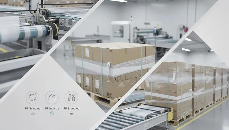 Vorteile der Verwendung von PP Umreifungsbändern in der Industrie.
