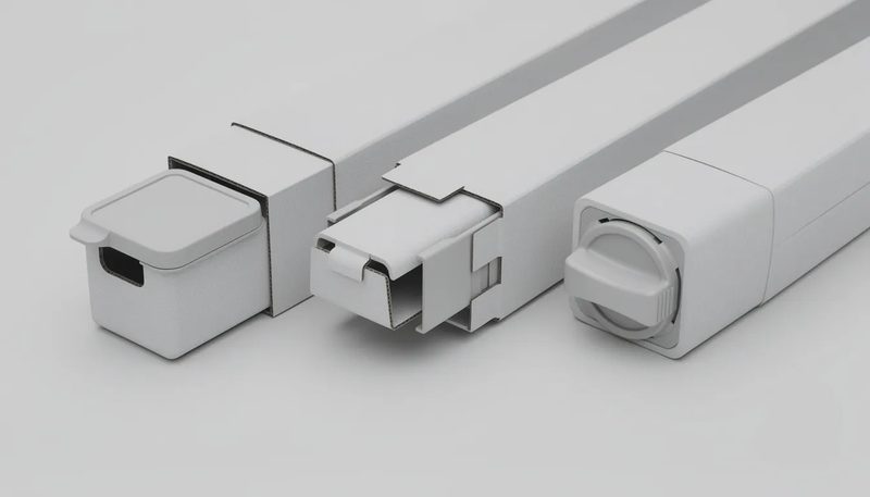 Verschlussmechanismen für quadratische Versandhülsen, die eine einfache Handhabung ermöglichen.