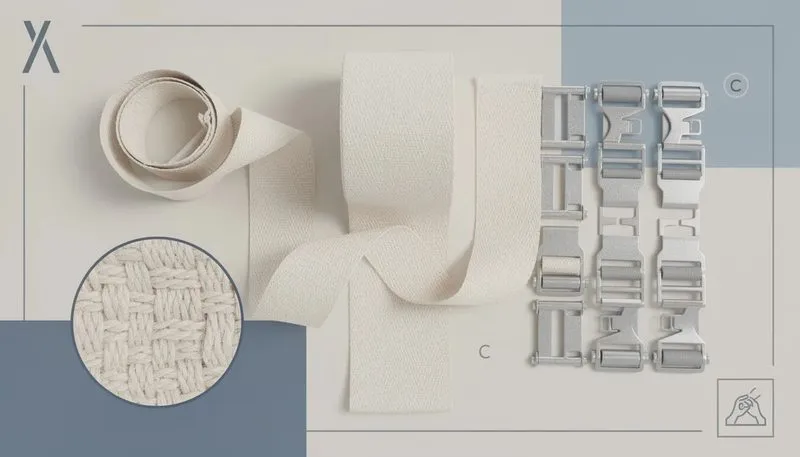 Was ist ein textil umreifungsset gewebt?