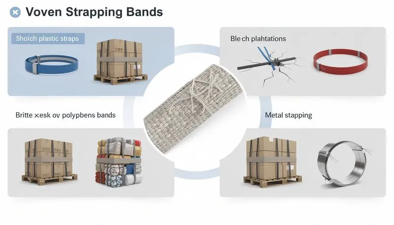 Vorteile von gewebten Umreifungsbändern