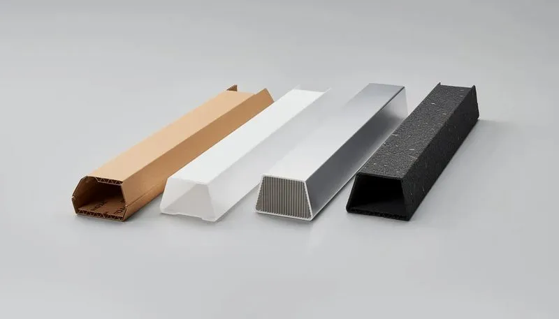 Materialien der Trapez Versandhülsen