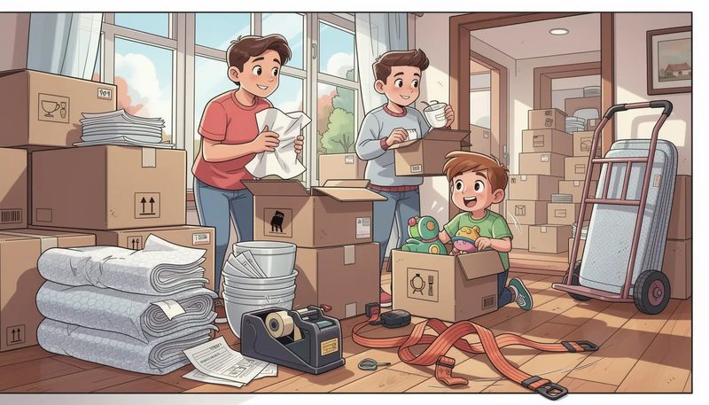 Warum hochwertiges Umzugsmaterial wichtig ist