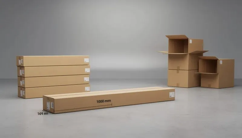 Versandkartons ab 1000 mm Länge: Die perfekte Lösung für lange Waren