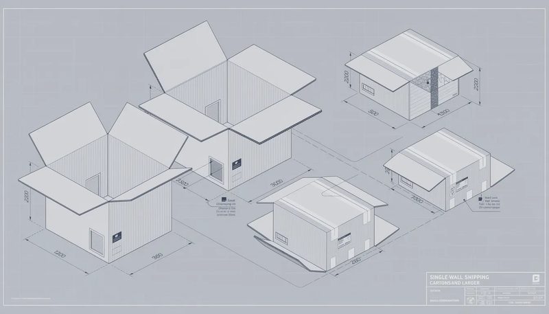 Einwellige Versandkartons ab 300 mm – Leicht und Stabil