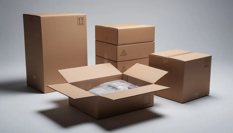 Versandkartons ab 500 mm sind optimiert für gängige Paketdienste.