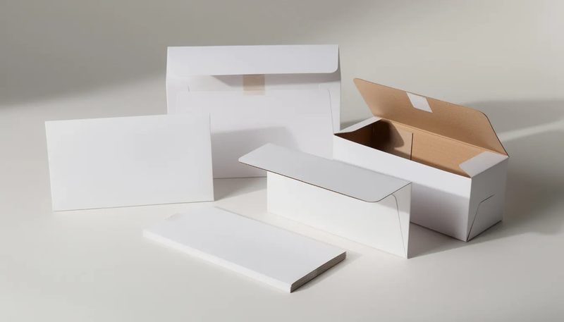 Weiße Versandtaschen aus Vollpappe: Eigenschaften und Vorteile