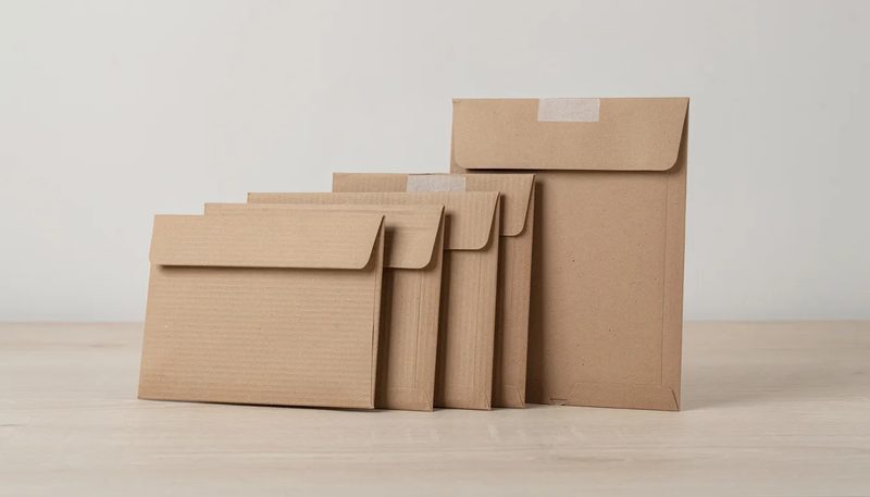 Vorteile von Versandtaschen aus Wellpappe Braun
