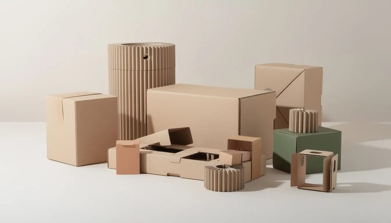 Nachhaltige Verpackungslösungen aus Wellpappe.