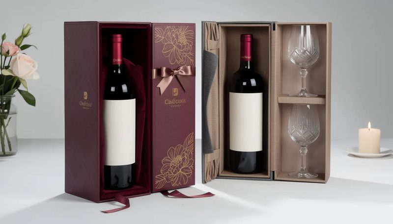 Vielfältige Einsatzmöglichkeiten der wein geschenkbox, ideal für verschiedene Anlässe.