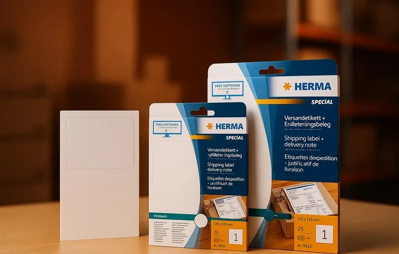 Versandetikett kaufen - KK Verpackungen